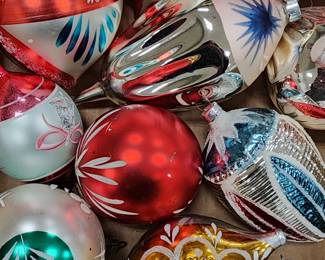 Mercury Glass Ornaments