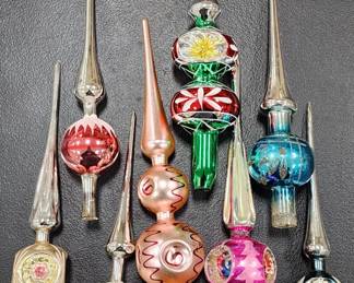 Mercury Glass Tree Toppers