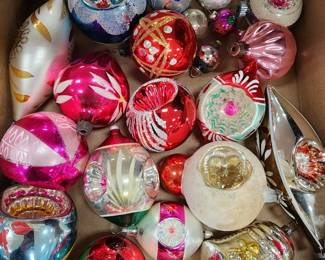 Mercury Glass Ornaments