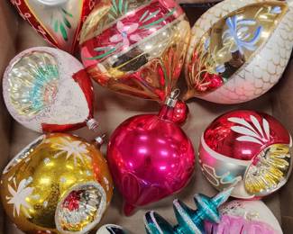 Mercury Glass Ornaments