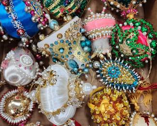 Push Pin Beaded Ornaments