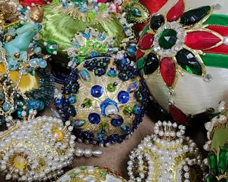 Push Pin Beaded Ornaments