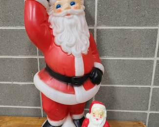 Santa Blow Molds