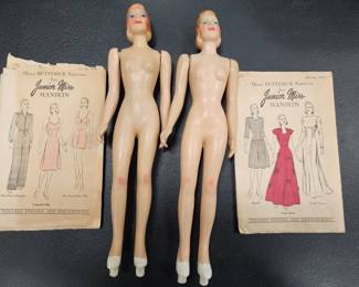 Junior Miss Mannequin Dolls and Patterns 