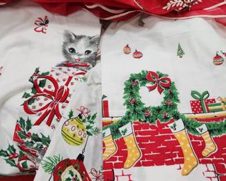 Vintage Christmas Aprons