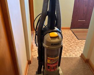 Got the key today! Initial walk through photos! MORE TO COME DAILY! One of SEVERAL vacuums! This is a Eureka! 