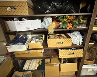 Got the key today! Initial walk through photos! MORE TO COME DAILY! Basement shelves are packed! Can't wait to dive in and start unwrapping the treasures! 