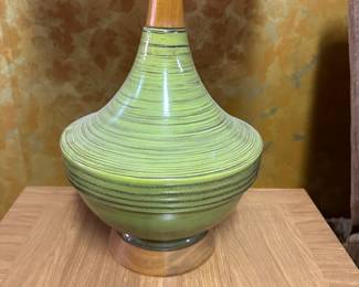 Got the key today! Initial walk through photos! MORE TO COME DAILY! #1 of a pair of beautiful Mid-Century Modern Lamps! 