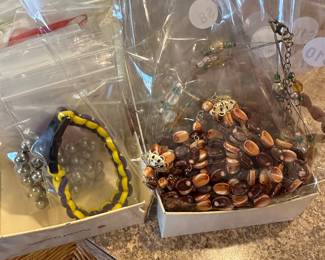 MORE TO COME DAILY! Spent the afternoon researching, bagging and pricing a ton of Jewelry! Necklaces, bracelets, earrings, rings, brooches and watches! Sterling! Makers: Swarovski, B. David, Weiss, J. Ritter and others! 