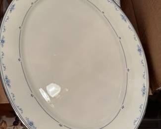 Got the key today! Initial walk through photos! MORE TO COME DAILY! A box of BEAUTIFUL Lenox China! CAROLINA Pattern! 