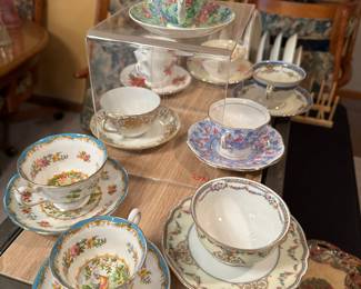 Lovely tea cup collection! English, German, Japanese - Plus a beautiful SHELLEY set! 