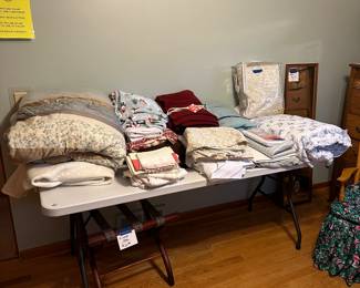 The linen room also holds some GREAT vintage furniture! Victorian to 1950's! 