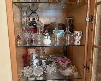 Got the key today! Initial walk through photos! MORE TO COME DAILY! Another packed china cabinet! Can't wait to pack the treasures within! 