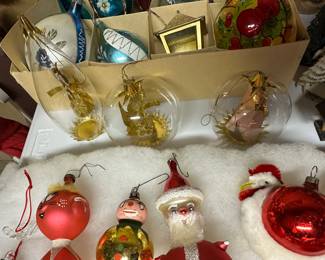 AWESOME Vintage Christmas! Ornaments, tchotchkes, and more! 