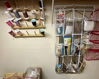 Got the key today! Initial walk through photos! MORE TO COME DAILY! Sewers and Quilters take notice! 