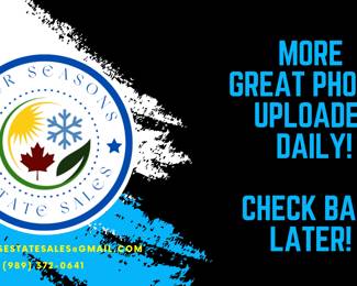We will be uploading pictures EVERYDAY! Treasures uncovered daily! 