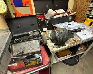 Got the key today! Initial walk through photos! MORE TO COME DAILY! Tools! 