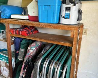 The camping department! Cots, chairs, coolers, sleeping bags, seats etc...