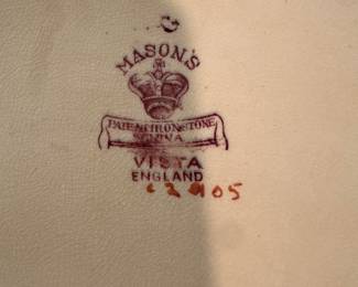 Fantastic Mason Vistas English Platter! 