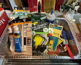 Multiple boxes of excellent vintage to new tools, workshop accessories and more! Please Note: The Washer and Dryer are NOT being sold. They are staying with the house! 