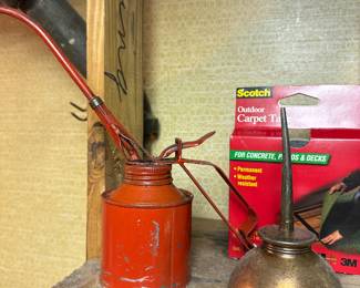 Nice old oil cans! 