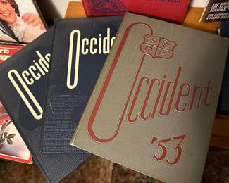 1952 and 1953 Bay City TL Handy High School Year Books! 