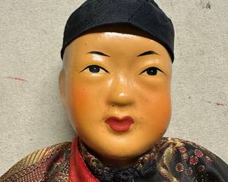 Got the key today! Initial walk through photos! MORE TO COME DAILY! A Vintage Chinese Composition Doll! 
