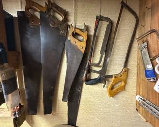 Anyone need a saw? We got them! Vintage and in excellent condition!