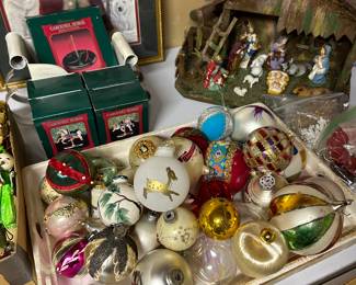 AWESOME Vintage Christmas! Ornaments, tchotchkes, and more! 