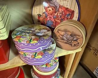 Some great Vintage Tins! 