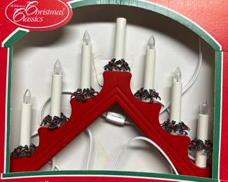 Got the key today! Initial walk through photos! MORE TO COME DAILY! Vintage Holiday Candelabra! 