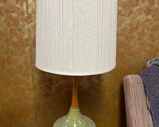 Got the key today! Initial walk through photos! MORE TO COME DAILY! #1 of a pair of beautiful Mid-Century Modern Lamps! 