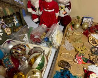 AWESOME Vintage Christmas! Ornaments, tchotchkes, and more! 