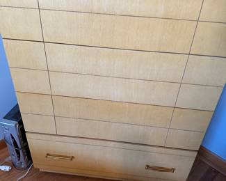Got the key today! Initial walk through photos! MORE TO COME DAILY! Tall 1950's tall dresser! 