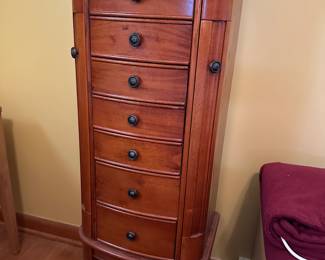 Got the key today! Initial walk through photos! MORE TO COME DAILY! Huge standing Jewelry Chest! 