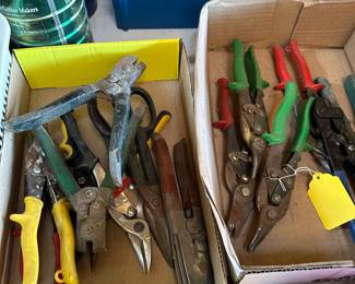 tin and metal snips