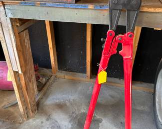 large pair of metal cutters