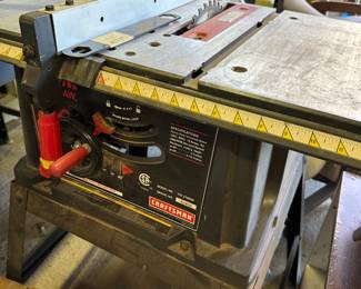 Craftsman table saw