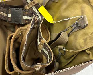 tool belt bag and military satchel