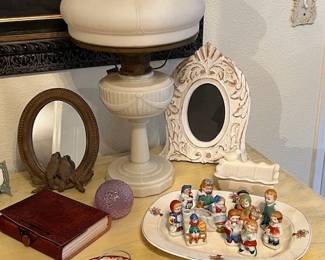 antique kerosene lamp