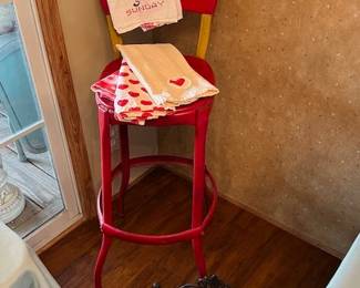 vintage kitchen stool