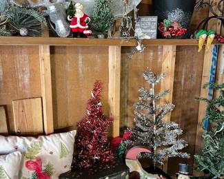 Christmas decor/artificial trees
