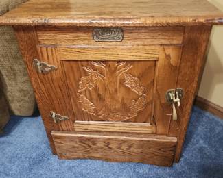 White Clad end table