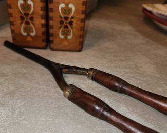 Antique salt and pepper