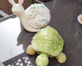 Turtle and a snail