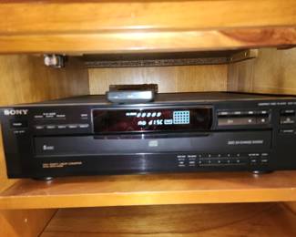 Sony compact disk player cdp-c235