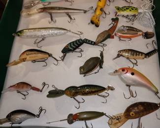 Vintage fishing lures