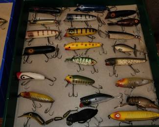 Vintage fishing lures