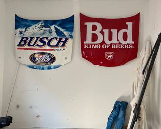 Car Painted Hoods Busch Bud Budweiser 