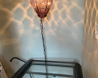 Vintage 1960's hanging pendant 